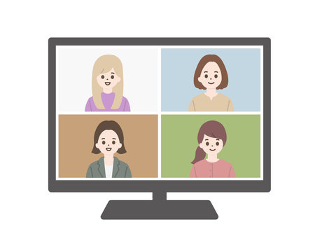 ビデオ会議 Images Browse 4 519 Stock Photos Vectors And Video Adobe Stock