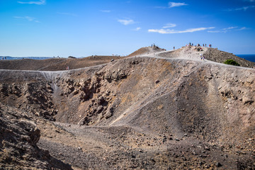 Santorini Island in Greece