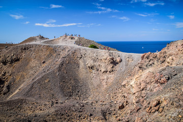 Santorini Island in Greece