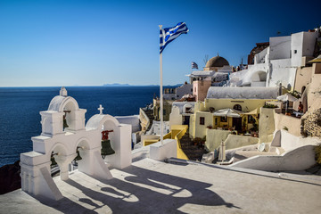 Santorini Island in Greece