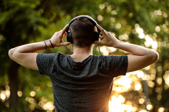 Musik, Hadset, Kopfh&ouml;rer, Natur, Relax, Sonne