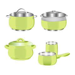 Set of pans