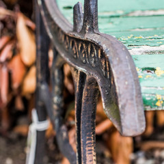 old rosty bench