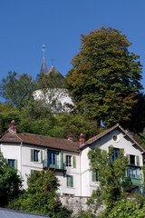 Rolleboise village in the Seine valley