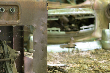 1950 Nash Ambassador - Wrecked and Abandoned