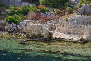 Kekova, versunkene Stadt Segeltour - Türkische Riviera