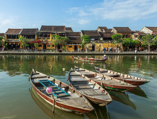 Fototapeta na wymiar The historic ancient town of Hoi An / Vietnam