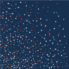 Fototapeta na wymiar Independence Day background. Vector Illustration with stars