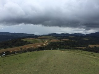 landscape in the mountains