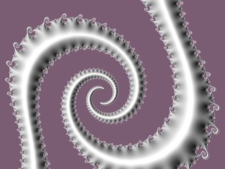 abstract white spiral background
