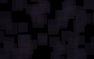 Black abstract background. Backdrop with grey squares. 3D illustration