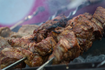 delicious barbecue prepared by me for friends