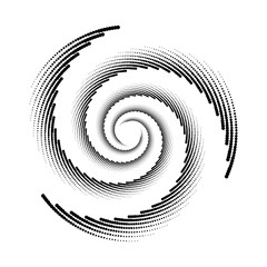 Design spiral dots backdrop