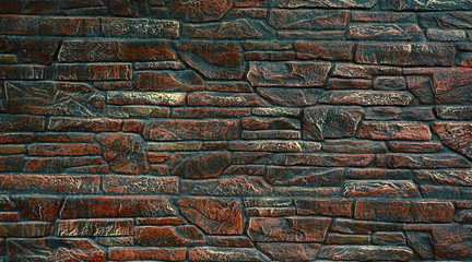 Modern texture of old stone walls