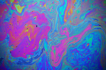 Fototapeta na wymiar colorful rainbow oil slick background