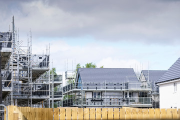 Building affordable homes with scaffolding safety by local construction council to help government...