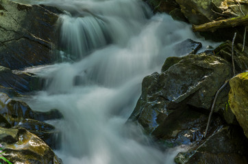 Wodospad Szepit Bieszczady 