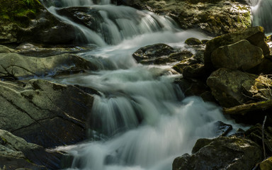 Fototapeta premium Wodospad Szepit Bieszczady 