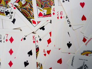 Playing cards: 