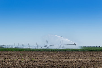 Farm water irrigation system is aumtomatized farms