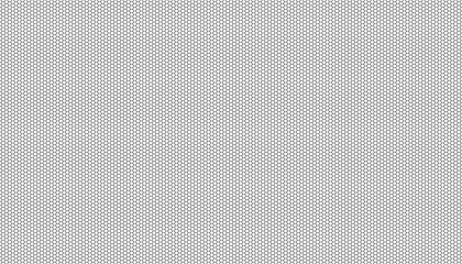 Black honeycomb on a white background. Seamless texture. Isometric geometry. 3D illustration