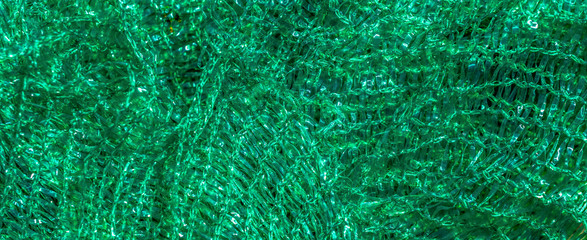green nylon mesh texture or background