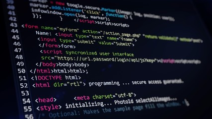 computer code programming coding process