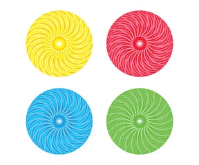 abstract artistic creative colorful circles