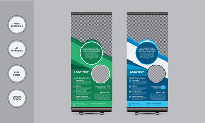 HealthCare Roll Up Banner