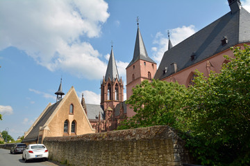 oppenheim am rhein, katharinenkirche und michaelskapelle