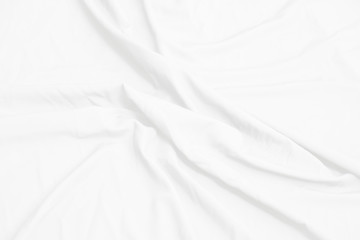 Abstract Background on isolated. Abstract white waves. Wave from Curtain. White wave background.