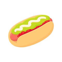Completo hot dog