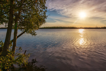Menzel Centennial Conservation Area in rural Ontario Canada with sunsets, lakes, forest and beautiful landscapes of the natural world.