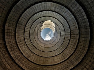 Naklejka premium Kühlturm