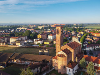 Pieve Emanuele dal drone
