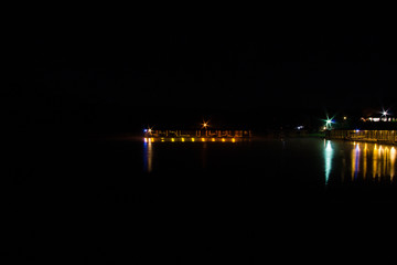 Night Lights on the Docks