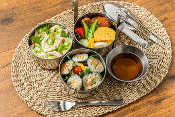 そうめん　ひやむぎ　Japanese very thin noodle(Somen)