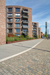 mainz, wohnhäuser am alten zollhafen