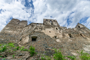 Fototapeta na wymiar Impressions of the Mighty Castle ruin Kronsegg, Schiltern, Lower Austria
