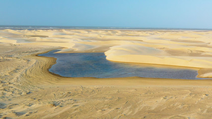 Fototapeta na wymiar .Route of emotions in the northeast of Brazil