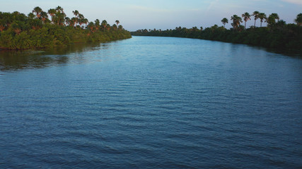 Fisherman boats in northeastern Brazil