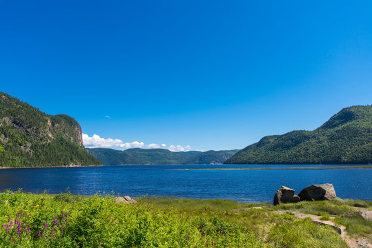 Fjord Saguenay, Canada, Qu&eacute;bec