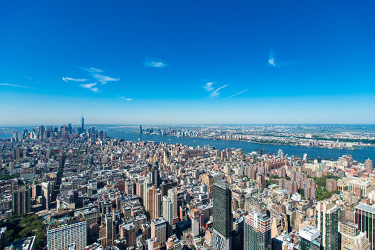 Panorama de New-York vu de l'Empire State Building