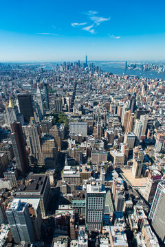 Panorama de New-York vu de l'Empire State Building