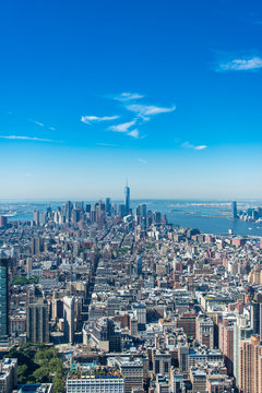 Panorama de New-York vu de l'Empire State Building