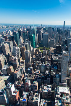 Panorama de New-York vu de l'Empire State Building