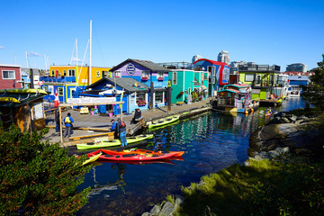 Fototapeta na wymiar Harbour of Victoria