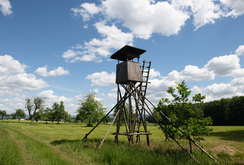Hochsitz am Rande des Naturpark Schönbuch
