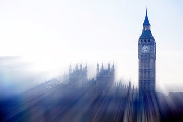 London, Big Ben - abstract photo