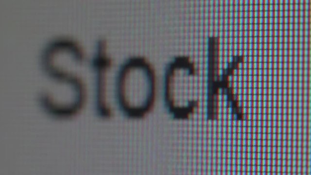 Extra close up view of typing and erasing name financial organisation.